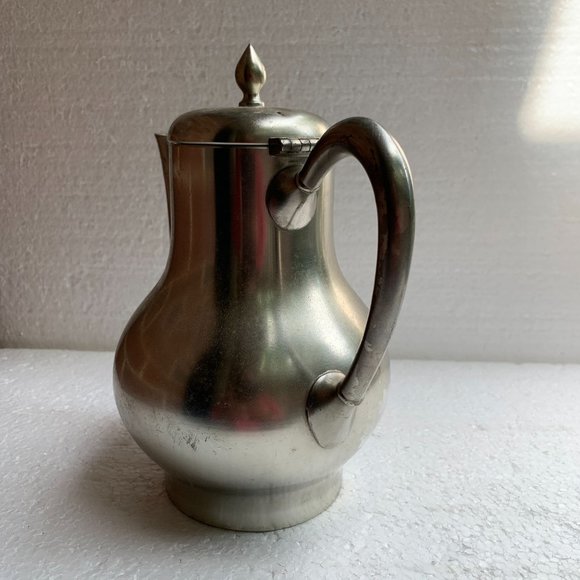 Vintage Metawa Holland Real Pewter 94% Coffee Pot, Pre 1985 Collectible - Picture 2 of 7